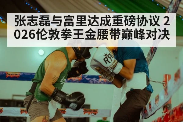 张志磊与富里达成重磅协议 2026伦敦拳王金腰带巅峰对决